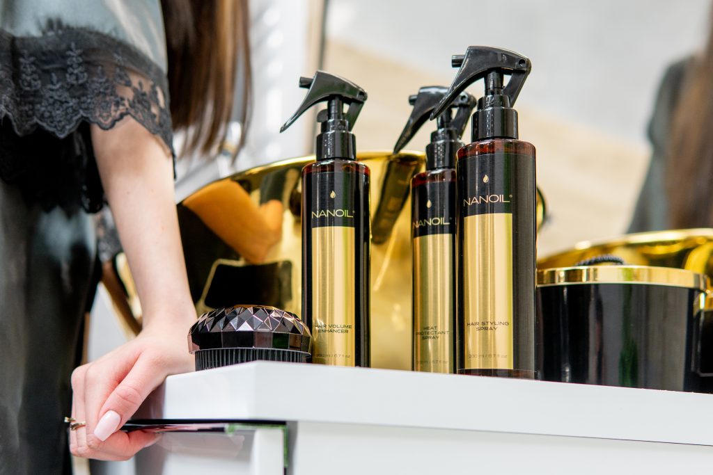 nanioil hair styling spray